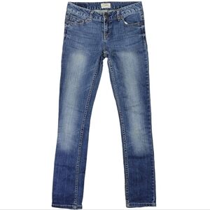 AEROPOSTALE Womens Ultra Skinny Blue Jeans Size 1/2 Regular